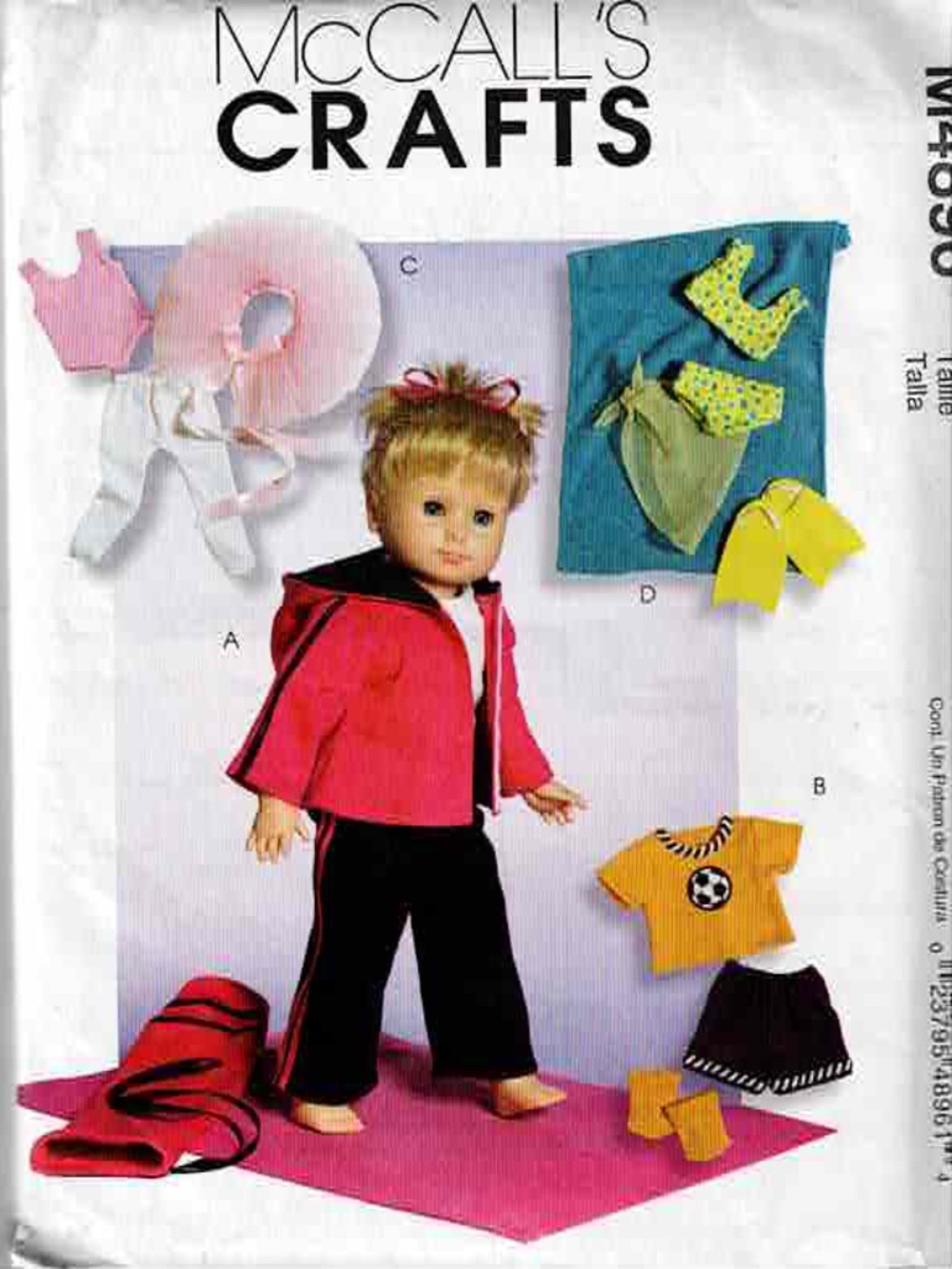 13 PATTERNS FOR AMERICAN GIRL (18'0 DOLL CLOTHES
